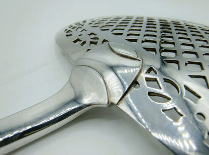 Silver fish slice, J. Coolhaas, Utrecht, 1762