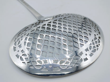 Silver fish slice, J. Coolhaas, Utrecht, 1762