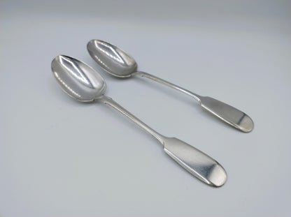 2 Zilveren lepels, M. Tarasov, Moskou, ca. 1910