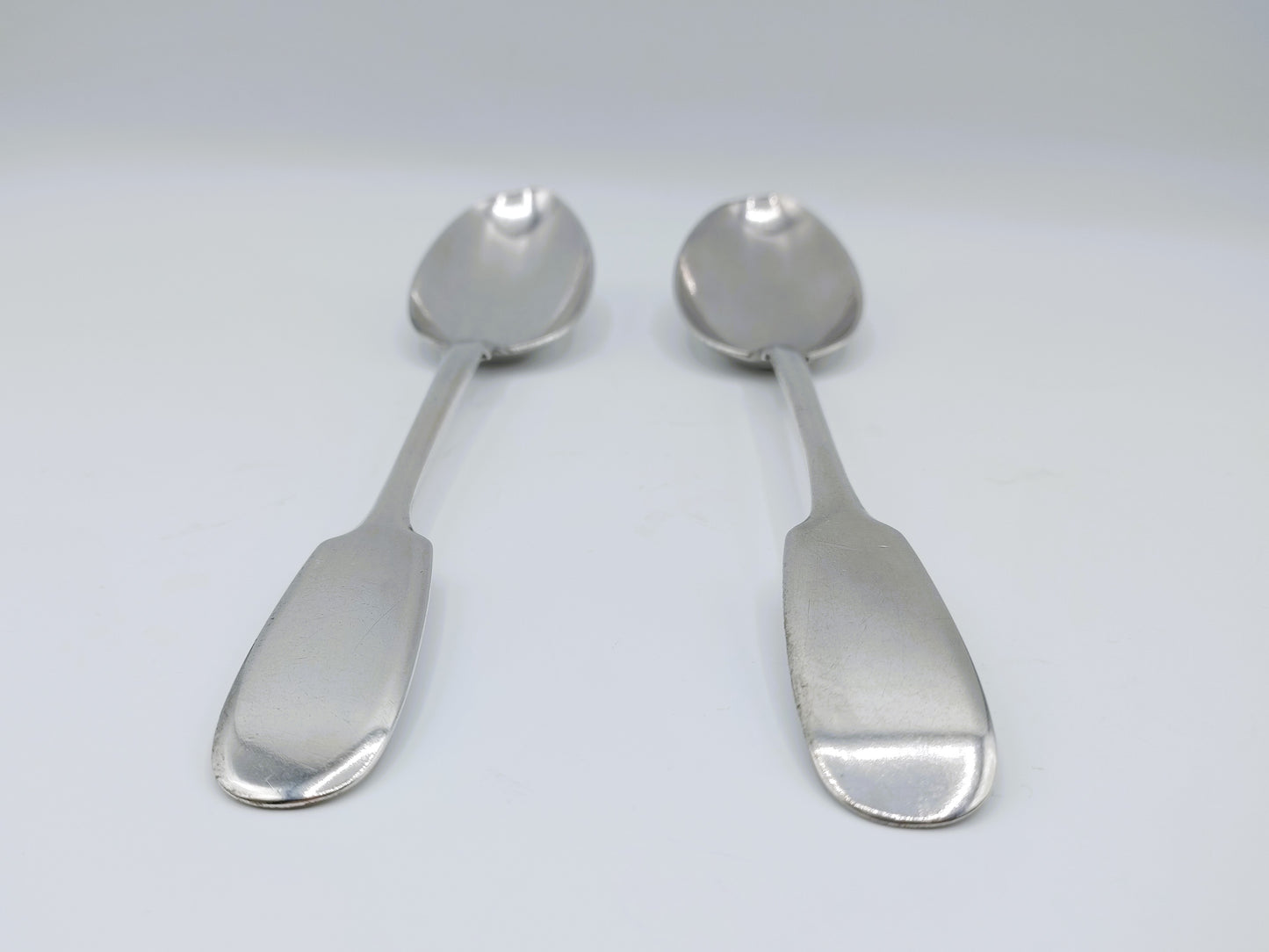 2 Zilveren lepels, M. Tarasov, Moskou, ca. 1910