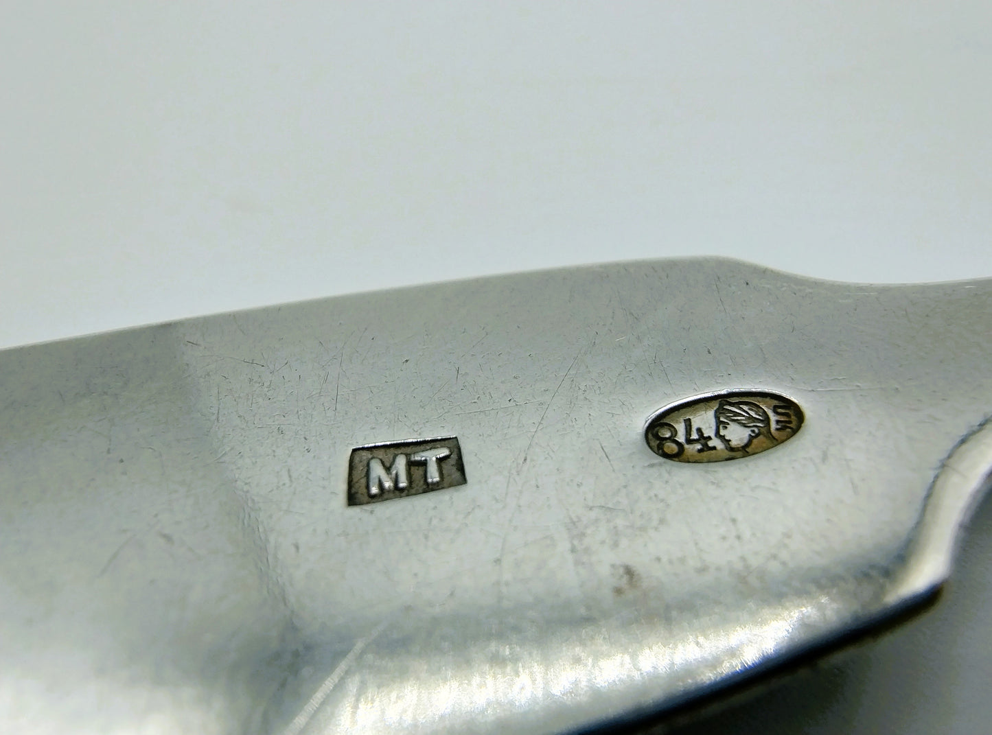2 Zilveren lepels, M. Tarasov, Moskou, ca. 1910