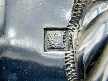 Silver fish slice, F. C. Thomas, Brussels, ca. 1820