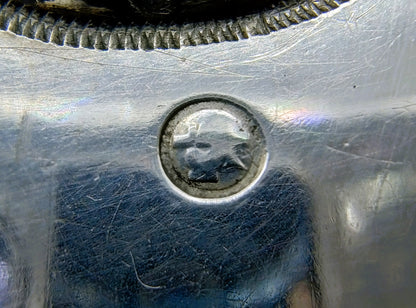 Silver fish slice, F. C. Thomas, Brussels, ca. 1820