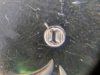 Silver fish slice, N.S. Visser and Co, 's-Hertogenbosch, 1868