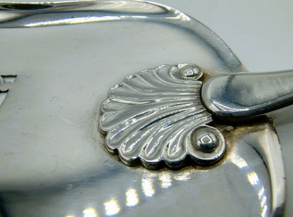 Silver fish slice, J. Helweg, Amsterdam, 1835