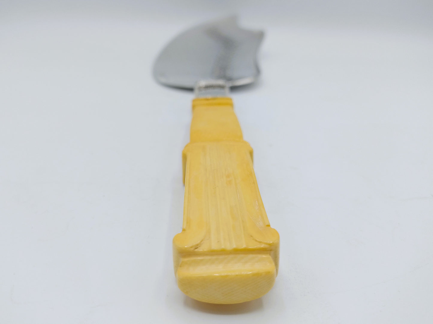 Silver fish slice, J. Helweg, Amsterdam, 1835