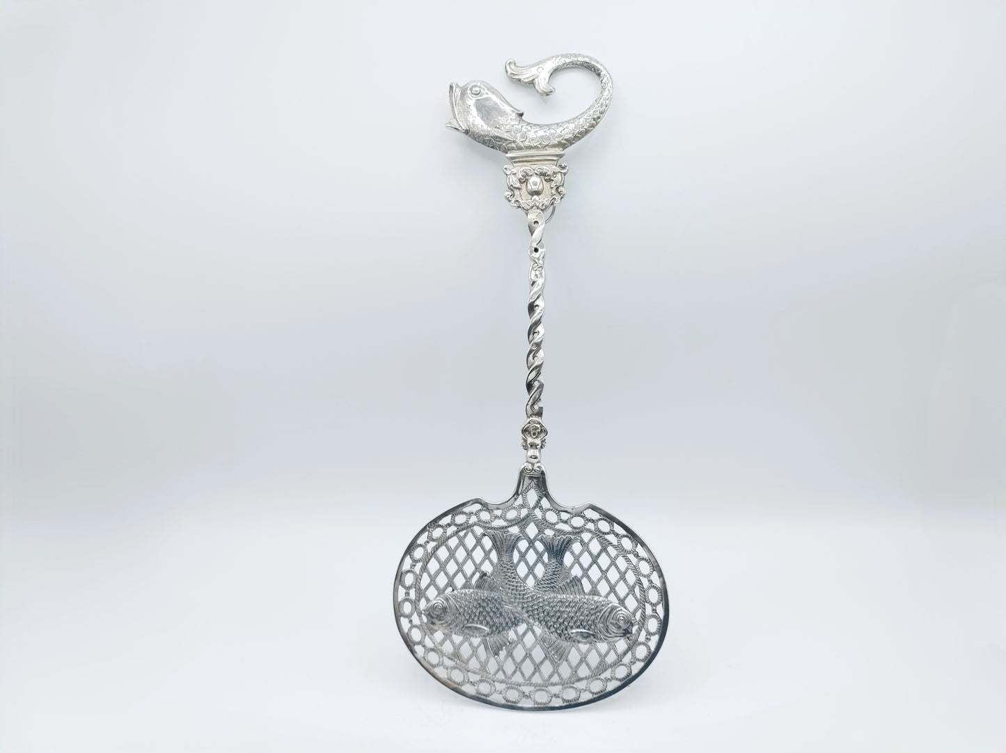 Silver fish slice, W. Langerak, Schoonhoven, 1919