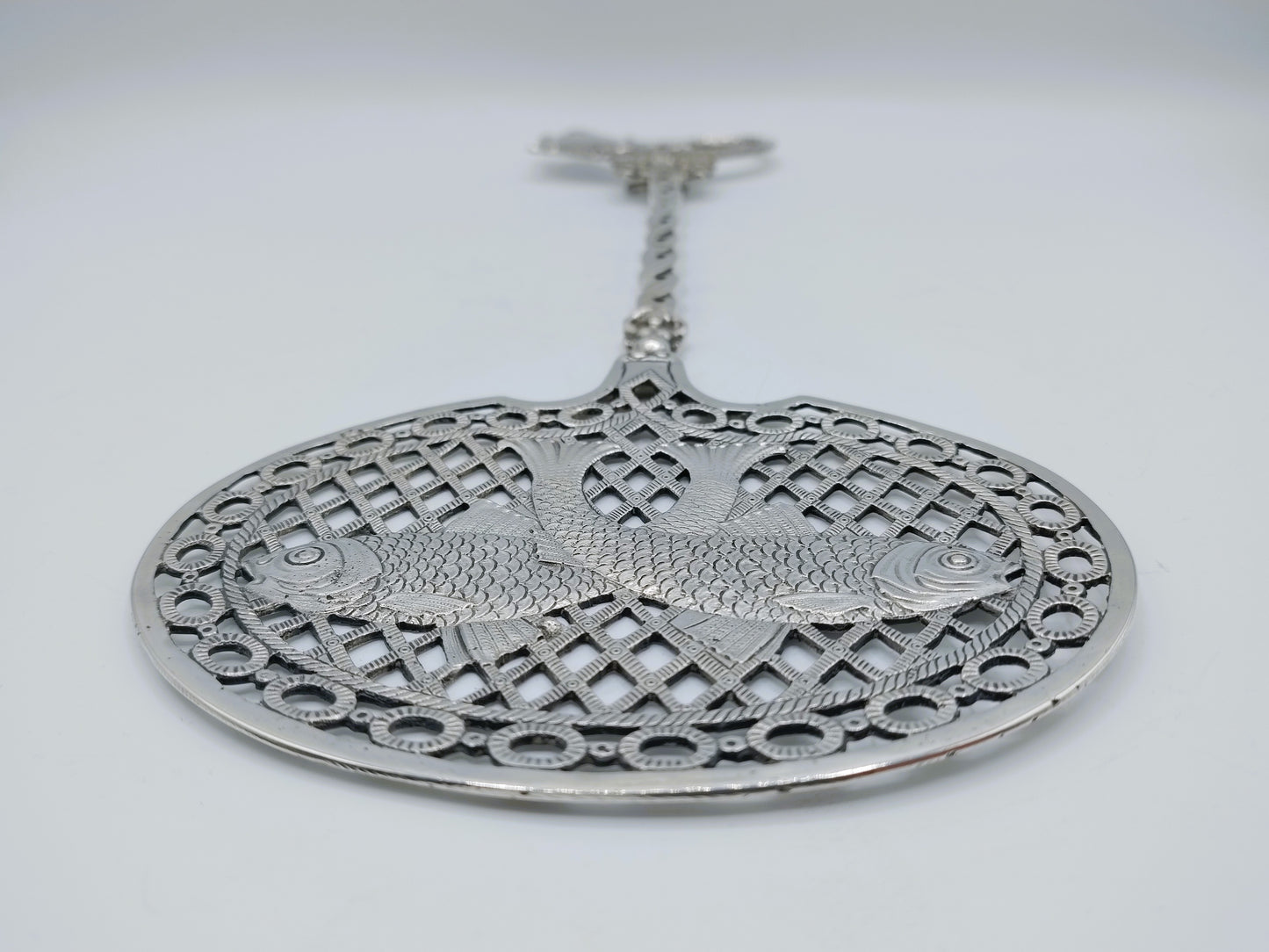 Silver fish slice, W. Langerak, Schoonhoven, 1919