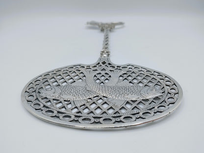 Silver fish slice, W. Langerak, Schoonhoven, 1919