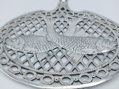Silver fish slice, W. Langerak, Schoonhoven, 1919
