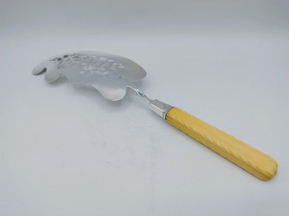 Silver fish slice, J. van Wijk, Amsterdam, 1844
