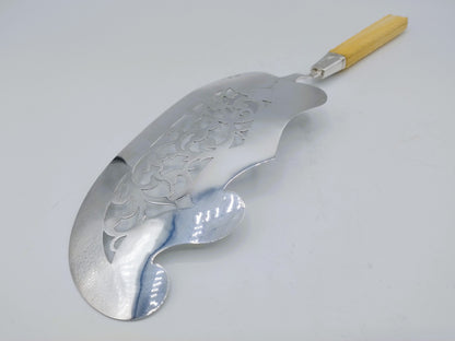 Silver fish slice, J. van Wijk, Amsterdam, 1844