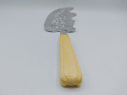 Silver fish slice, J. van Wijk, Amsterdam, 1844