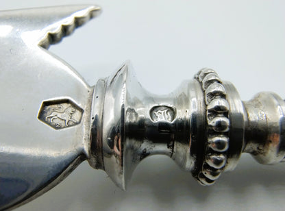 Zilveren visschep, Fa. J.M. van Kempen, Voorschoten, 1901