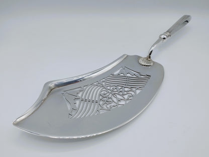 Silver fish slice, P.G. Petersen, Amsterdam, 1825
