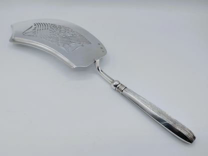 Silver fish slice, P.G. Petersen, Amsterdam, 1825