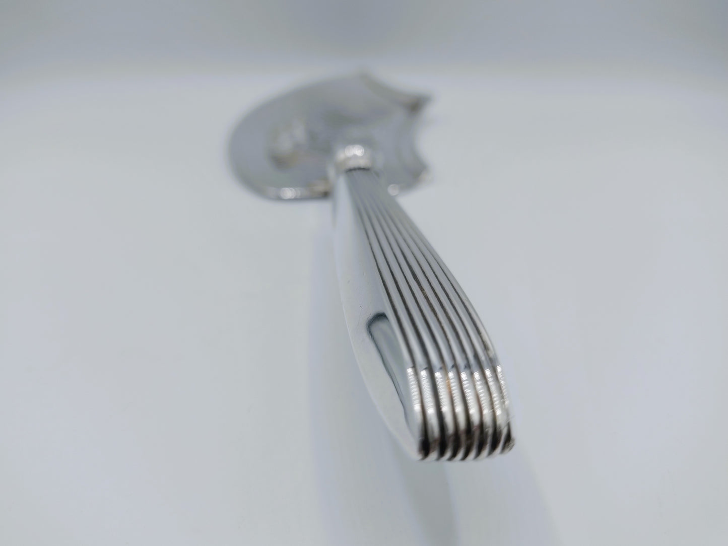 Silver fish slice, P.G. Petersen, Amsterdam, 1825