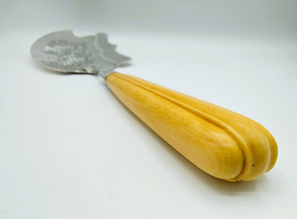 Silver fish slice, J. Schalkwijk, Rotterdam, 1846