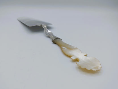 Silver cake server, J.H.A. Rudolphs, Altona, c. 1850