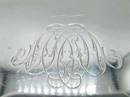Silver oval dish, J. de Pater, Rotterdam, 1814