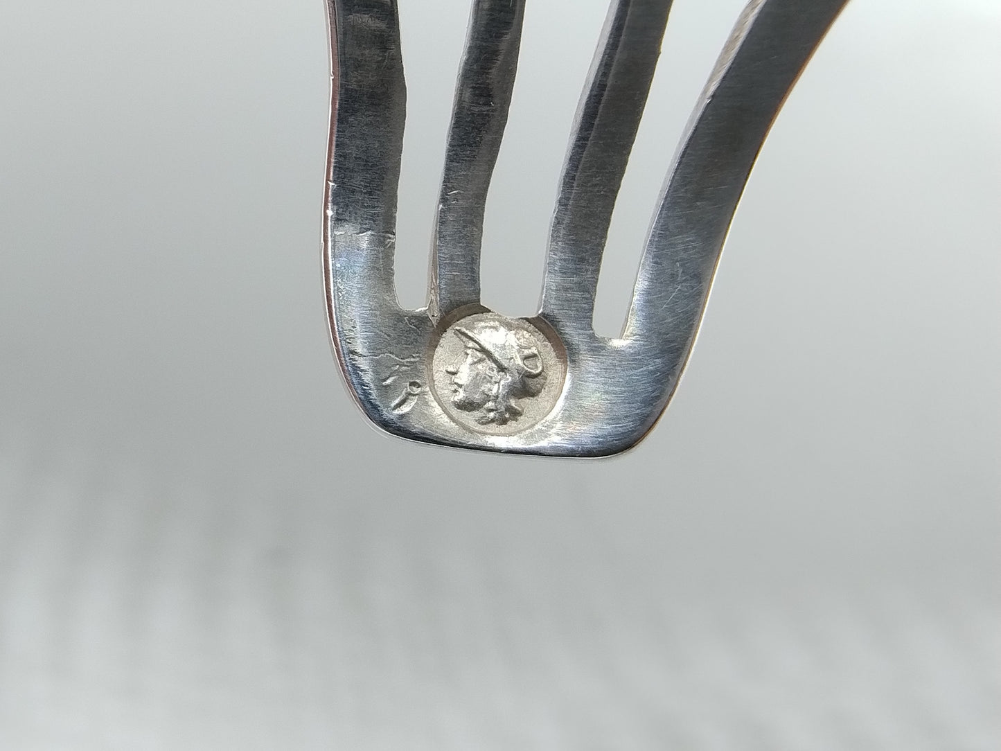 Silver oval dish, J. de Pater, Rotterdam, 1814