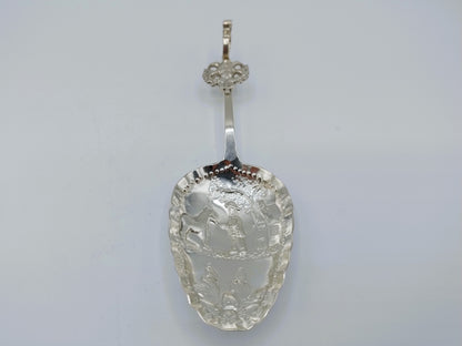Silver cream spoon, J. Schijfsma, Sneek, c. 1880