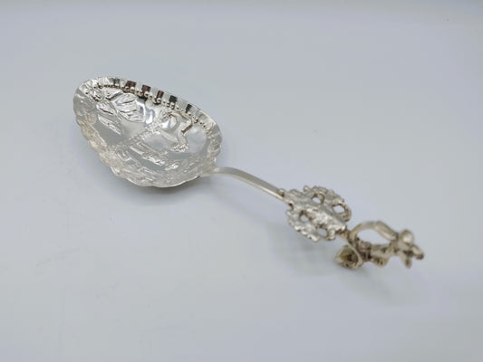 Sahnelöffel aus Silber, J. Schijfsma, Sneek, ca. 1880