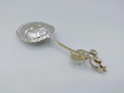 Silver cream spoon, J. Schijfsma, Sneek, c. 1880