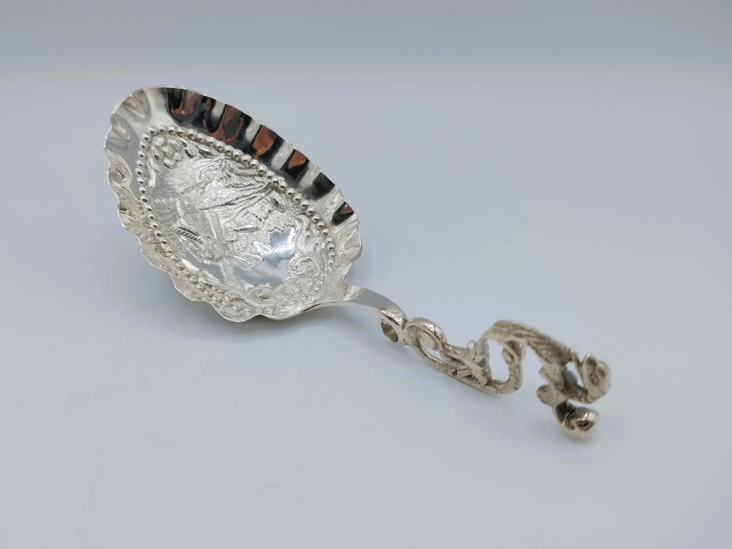 Zilveren roomlepel, Gebr. S. en H. Reitsma, Sneek, 1900