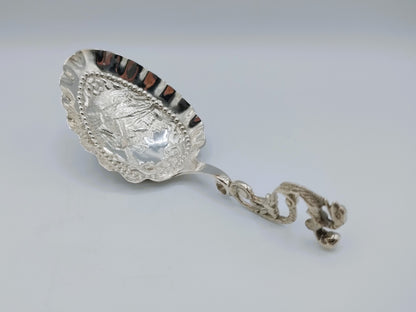 Zilveren roomlepel, Gebr. S. en H. Reitsma, Sneek, 1900