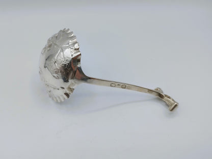 Silver cream spoon, H. Hooijkaas, Schoonhoven, 1885