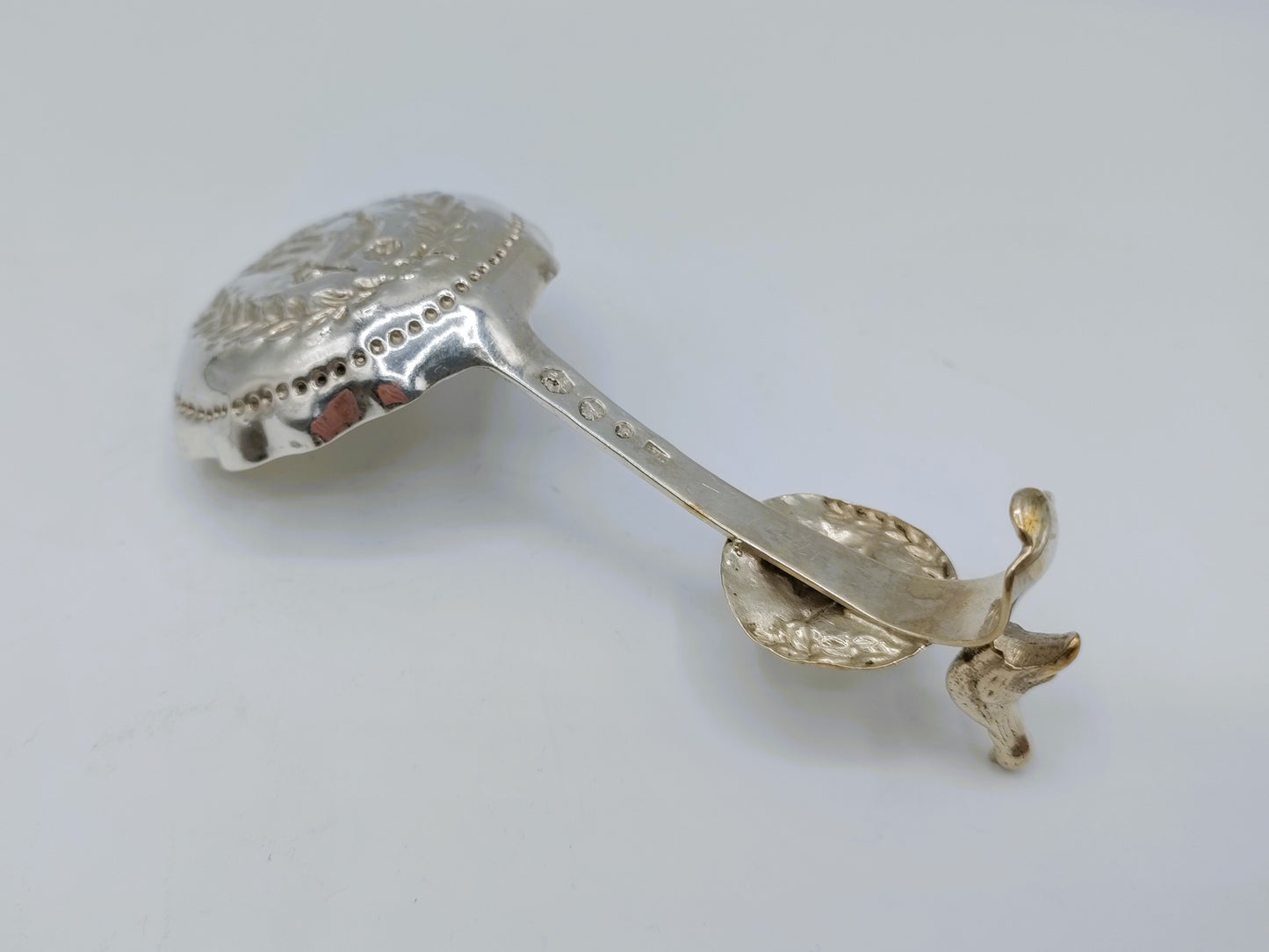 Silver cream spoon, H. Hooijkaas, Schoonhoven, 1886