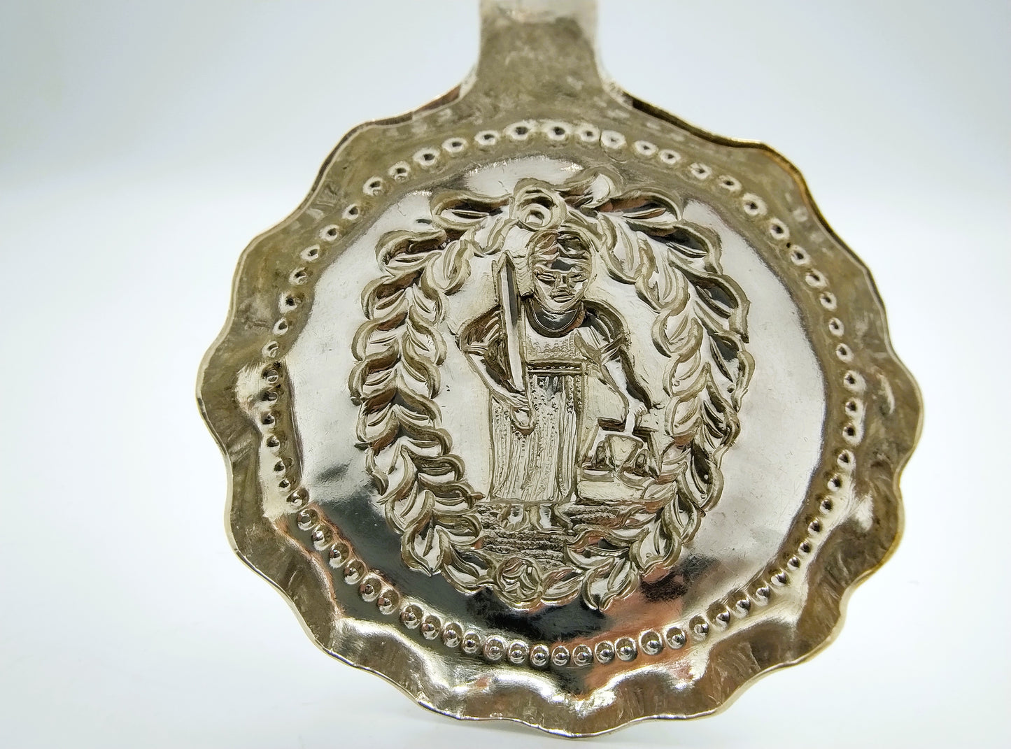 Silver cream spoon, H. Hooijkaas, Schoonhoven, 1886