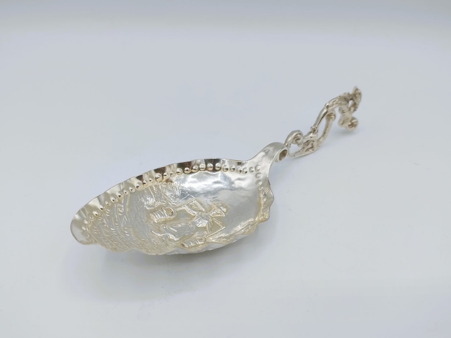 Zilveren roomlepel, S.T. Reitsma, Heerenveen, ca. 1880