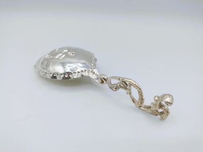 Zilveren roomlepel, S.T. Reitsma, Heerenveen, ca. 1880
