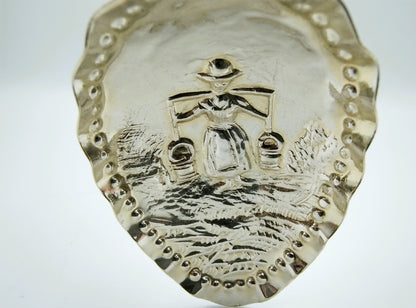 Zilveren roomlepel, S.T. Reitsma, Heerenveen, ca. 1880