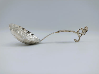 Silver cream spoon, S.T. Reitsma, Heerenveen, ca. 1880