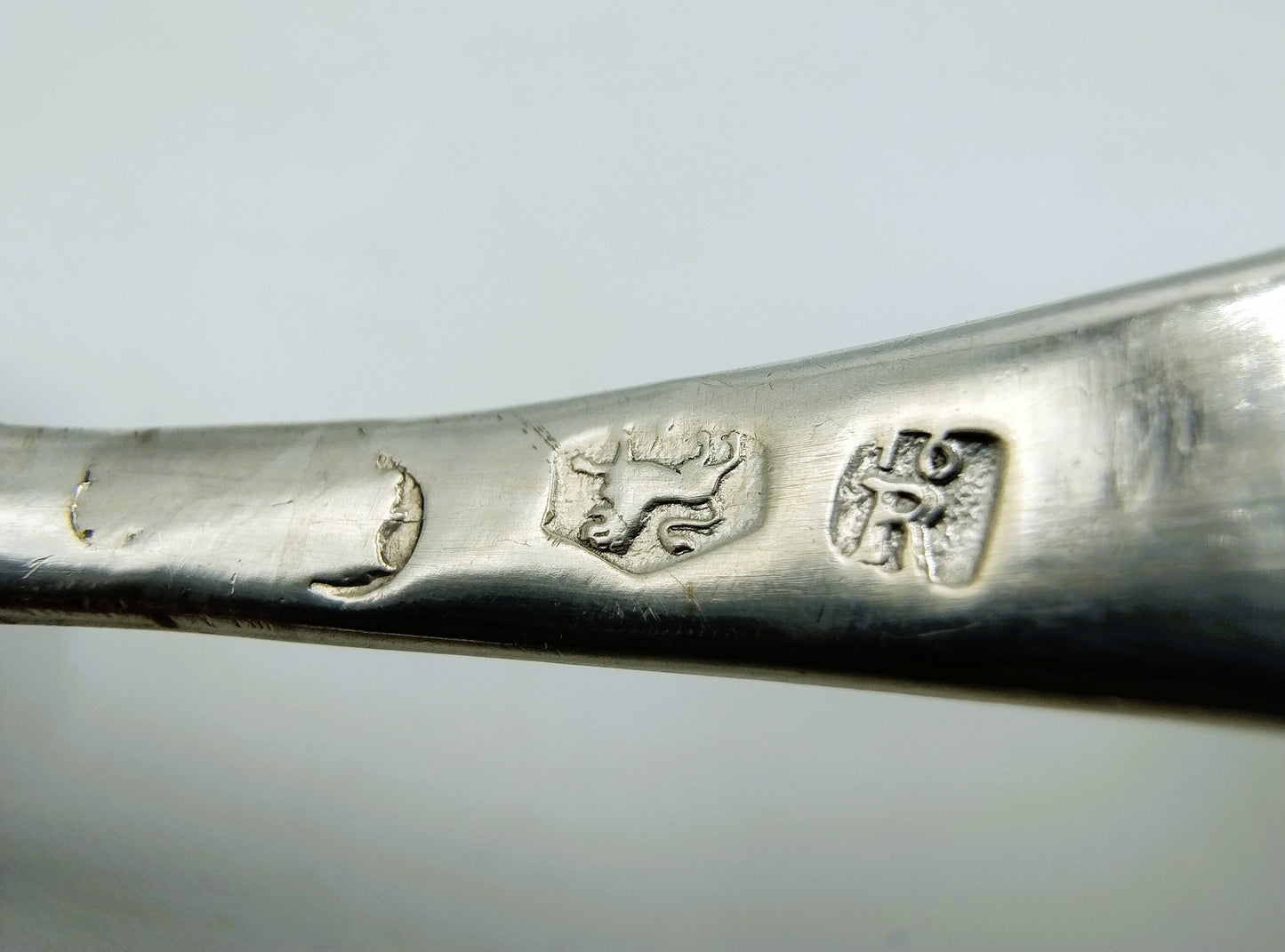 Silver cream spoon, S.T. Reitsma, Heerenveen, ca. 1880