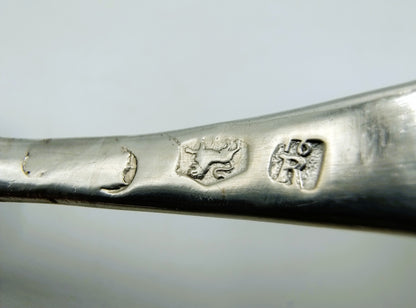 Silver cream spoon, S.T. Reitsma, Heerenveen, ca. 1880