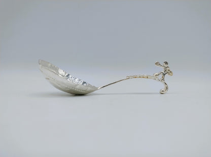 Silver cream spoon, P. Schmidt, Leeuwarden, 1818