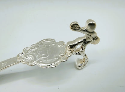 Silver cream spoon, P. Schmidt, Leeuwarden, 1818