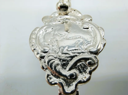 Silver cream spoon, P. Schmidt, Leeuwarden, 1818