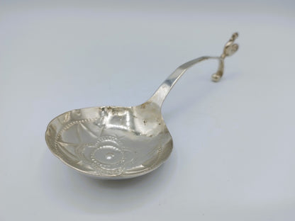 Zilveren roomlepel, H. Oving, Groningen, 1839
