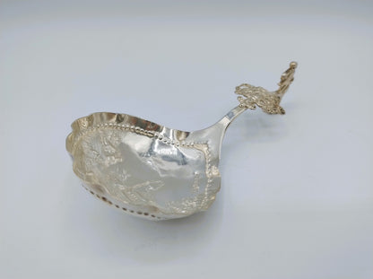 Silver cream spoon, 1902