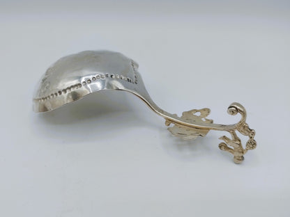 Silver cream spoon, 1902