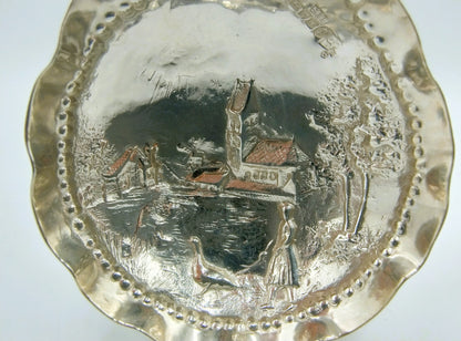 Silver cream spoon, 1902