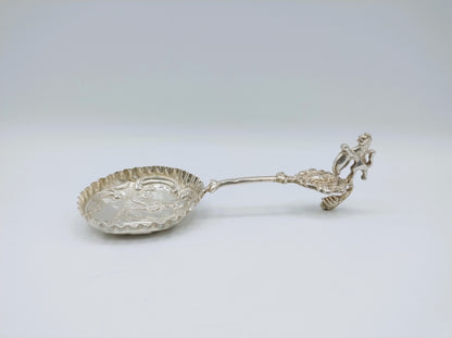 Silver cream spoon, Schoonhoven, 1897