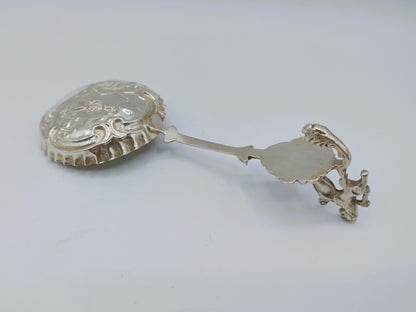 Silver cream spoon, Schoonhoven, 1897