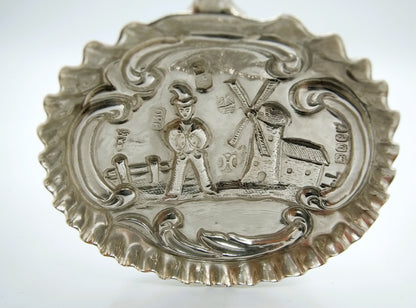 Silver cream spoon, Schoonhoven, 1897