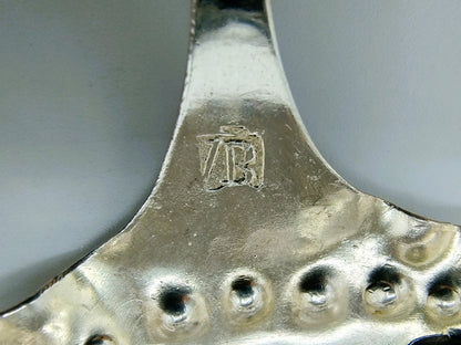 Silver cream spoon, R. Scheltens, Groningen, c. 1880